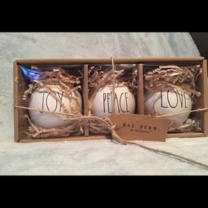 Rae Dunn Christmas bulbs